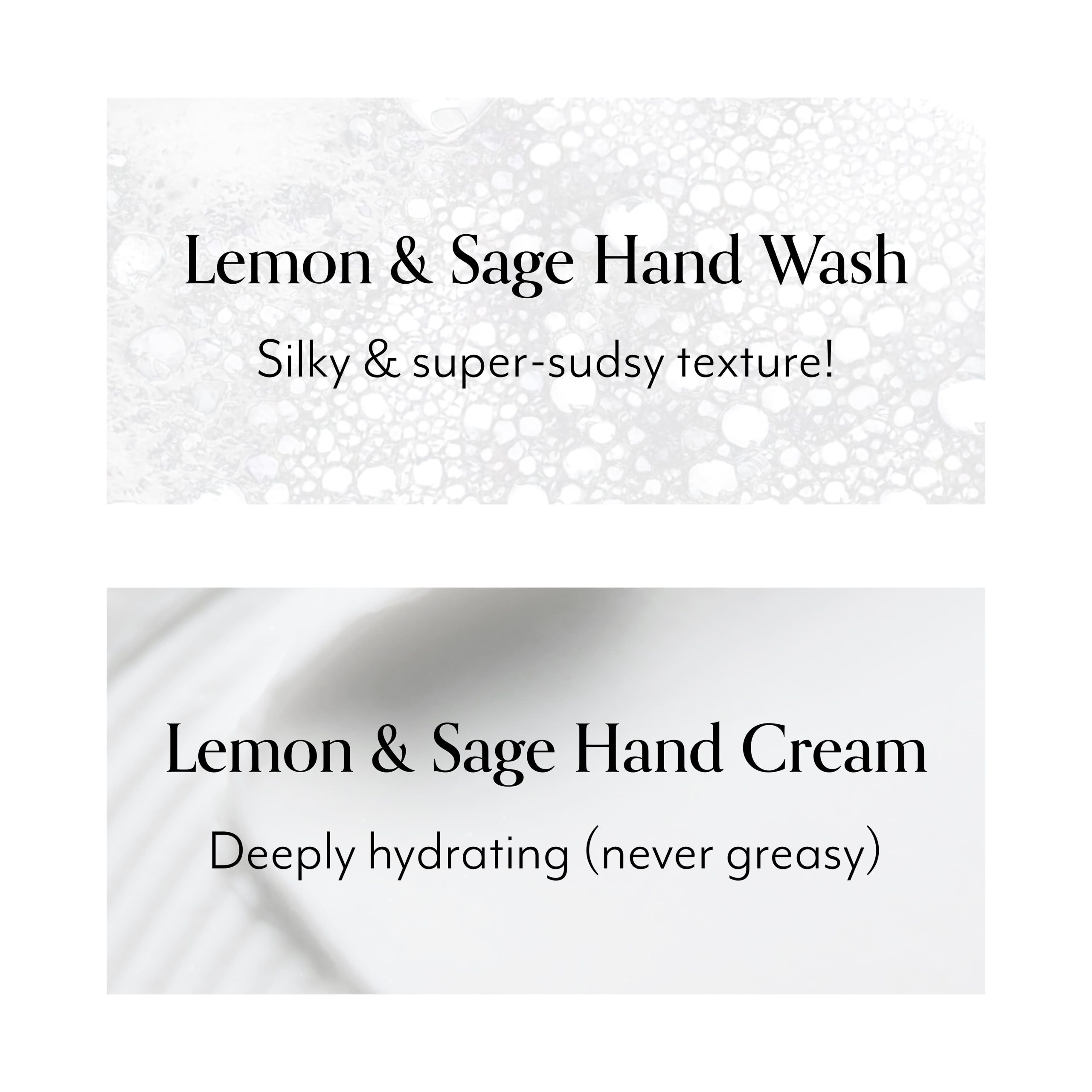 Lemon & Sage Happy Hands Cream & Wash - Image 5