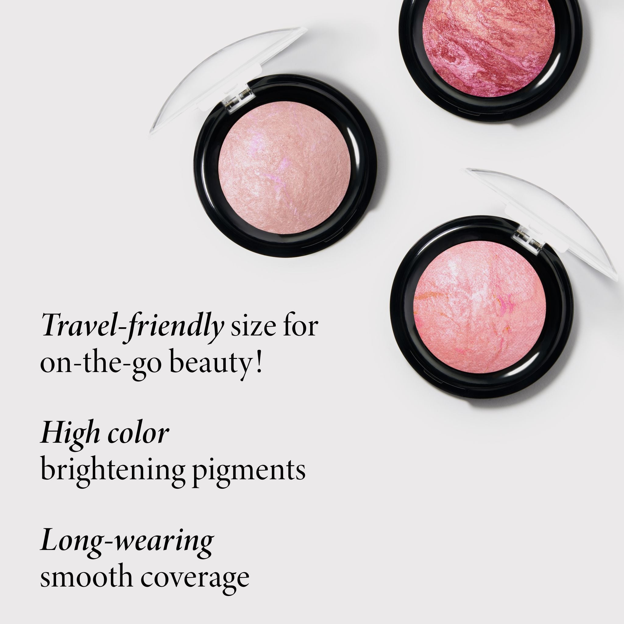 Baked Blush-n-Brighten Marbleized Blush Travel Size - Image 4